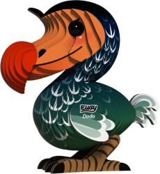 dodoland Pasărea Dodo puzzle 3D din carton (SLEUGY100)