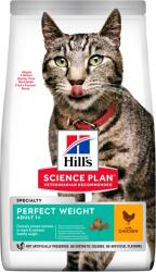 Hill's Hill' s Science Plan Feline Adult Perfect Weight Chicken 7 kg + macskaalom INGYEN