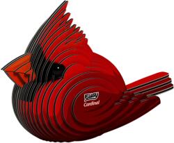 dodoland Cardinal roșu 3D puzzle din carton (SLEUGY068)