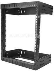 StarTech 20" 12U nyitott fali rackszekrény fekete (RK12WALLOA) (RK12WALLOA) - mysoft