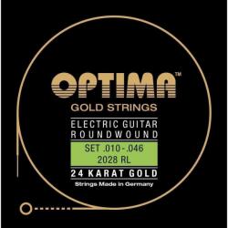 Optima 2028-RL 24K Gold Electrics Elektromos gitárhúrok (2028-RL)