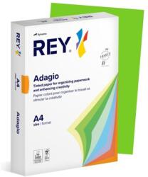REY Adagio Hârtie de copiat, colorată, A4, 80 g, REY "Adagio", verde intens, 500 de coli
