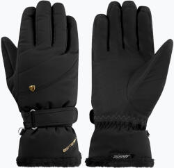 ZIENER Mănuși de schi pentru femei ZIENER Keaka-Z Aquashield PR black/gold art