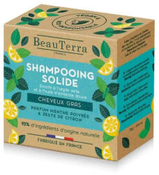 BeauTerra Solide Champu De Menta y Cascara De Limon 75g