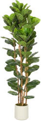 Homcom Műnövény, hegedűs fikusz, cserépben, 180 cm (83C-195V04GN)