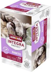 Animonda Integra Protect Diabetes nedves macskaeledel marhával - cukorbeteg macskáknak, cukor nélkül, 6 x 100 g