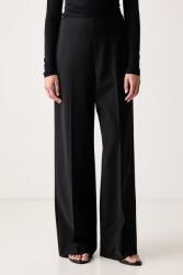 Le Privé öltöny női viszkózzal LISON TROUSERS NOIR - fekete XL