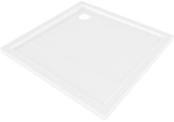 Mexen Flow Slim akril zuhanytálca 85 x 85 cm, fényes fehér, szifon nélkül (46S108585)