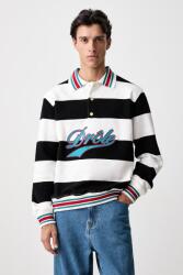 Drôle de Monsieur melegítőfelső férfi pamut Drule Embroidered - fehér L