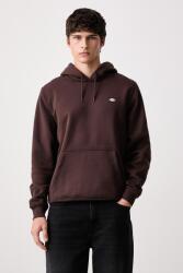 Dickies kapucnis melegítőfelső férfi pamuttal - barna S