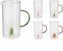 Gastro Ulcior de sticlă de Crăciun cu decorațiune în interior 1, 4 l, diverse modele