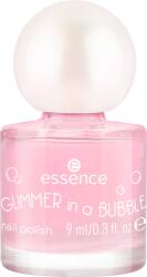 essence GLIMMER IN A BUBBLE körömlakk