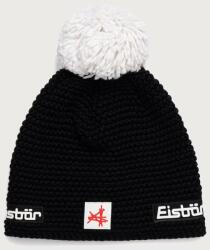 Eisbar beanie merinógyapjúból Jamie Pompon MÜ SA - fekete Univerzális méret