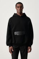 Just Cavalli kapucnis melegítőfelső férfi pamut - fekete XL - answear - 115 990 Ft