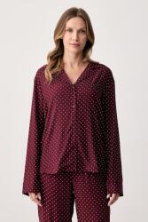 Tommy Hilfiger cămașă de pijama pentru femei cu vâscoză PPY2-BID1LJ_93X (UW0UW06243)