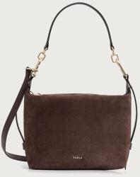 Furla keresztpántos táska női bőr Tonie Mini Hobo - barna Univerzális méret