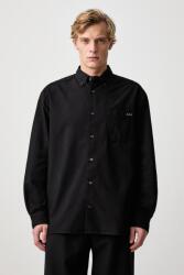 APC A. P. C. ing férfi pamut Mateo Logo - fekete L
