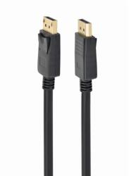 Cablexpert DisplayPort v. 1.2 Apa-Apa 4K 60 Hz 1, 8m Fekete Kábel (CC-DP2-6)
