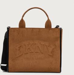 DKNY női műbőr táska - barna Univerzális méret - answear - 58 990 Ft