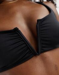  Asos Design Fekete V-nyakú Bikini Felső B03 fxn Xs