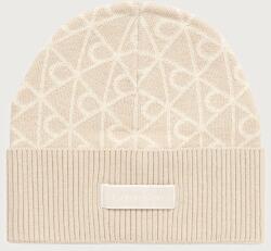 Calvin Klein beanie női gyapjú - bézs Univerzális méret