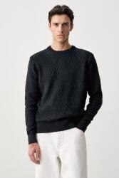 JOOP! férfi pamut pulóver - sötétkék L - answear - 55 990 Ft
