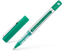 Faber-Castell Rollertoll FABER-Castell 0.5mm okmánybiztos FREE INK golyós hegyű, zöld írásszin (348504)