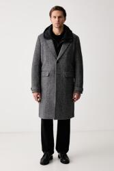 rag & bone férfi kabát gyapjú Stockton - szürke S