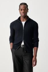 Giorgio Armani férfi kardigán gyapjú hozzáadásával - sötétkék M - answear - 66 990 Ft