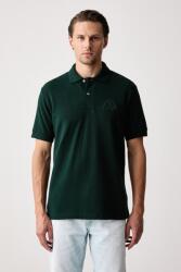 Lacoste sportos póló férfi pamut - zöld S