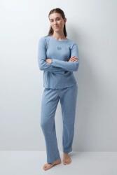 Women'Secret kétrészes pizsama női pamut - kék S - answear - 15 190 Ft