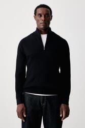 Giorgio Armani pulóver férfi gyapjú hozzáadásával - sötétkék S - answear - 63 990 Ft