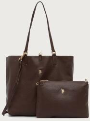 U. S. Polo Assn U. S. Polo Assn. női műbőr táska ROGERSVILLE - barna Univerzális méret