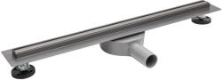 BALNEO Slim & Low ProLine Inox lineáris padlólefolyó 90 cm, gun metal A0401100201-4 (A0401100201-4)