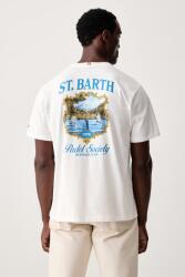 MC2 Saint Barth női pamut póló - fehér L - answear - 33 990 Ft