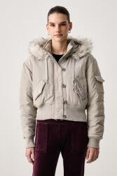 Juicy Couture női kabát CAMILLE REBELLE NYLON - bézs M