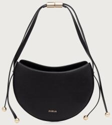 Furla női bőr táska Moonstone S - fekete Univerzális méret