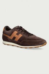 Hogan H699 Allacciato H sportcipő férfi velúr - barna Férfi 42