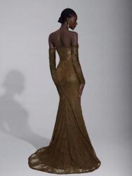 Shein zöld maxi ruha S06 fvr Xs