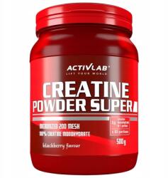 ACTIVLAB Creatine Powder Fekete Ribizli Erő Energia Kreatin 500 g (ACTIV/862)
