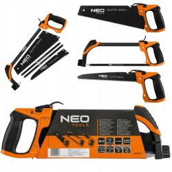 NEO TOOLS Kézi fűrész keretes fűrészlap univerzális cserélhető penge 3az1ben Neo (44-651)