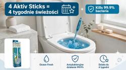  Wc kefe 4in1 pálcikák Power Tengeri frissesség 4 db (4260645870062)