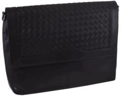  Női bőr crossbody táska fekete 390121 (390121-1)