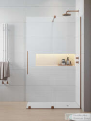 Radaway Furo Walk-in zuhanyfal 140J jobbos, szálcsiszolt réz 10106738-93-01R+10110694-01-01 (10106738-93-01R_10110694-01-01)