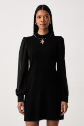 TWINSET ruha viszkózzal - fekete L - answear - 66 990 Ft