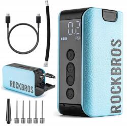 ROCKBROS Rockbros, Mini labdakompresszor, Pumpa, Akkumulátor és 20 Psi kijelző (42520006001)
