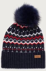 Barbour női pomponos sapka - sötétkék Univerzális méret - answear - 16 990 Ft