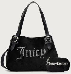 Juicy Couture női velúr táska KIMBERLY - fekete Univerzális méret