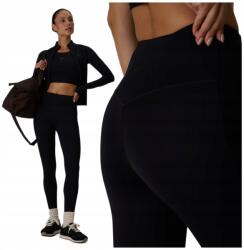 4F Női fitnesz leggings jógához 4F gyorsan száradó magas derék S fekete (4FWAW26TFTIF480-20S-S)