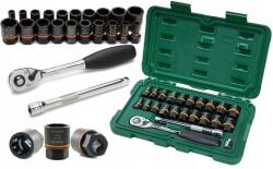 SATA ST09138 Dugókulcs Készlet Sérült Csavarokhoz BoltBiter 1/4" És 3/8" 23e (09138)